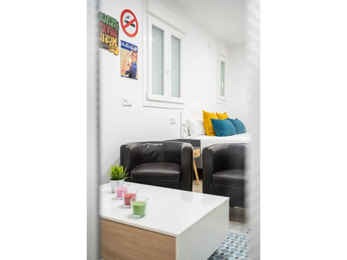 Acogedor Y Silencioso Estudio M1 Embajadores Madrid Luaran gambar