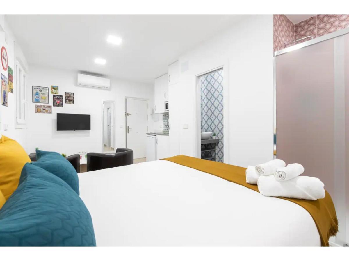 Acogedor Y Silencioso Estudio M1 Embajadores Madrid Luaran gambar