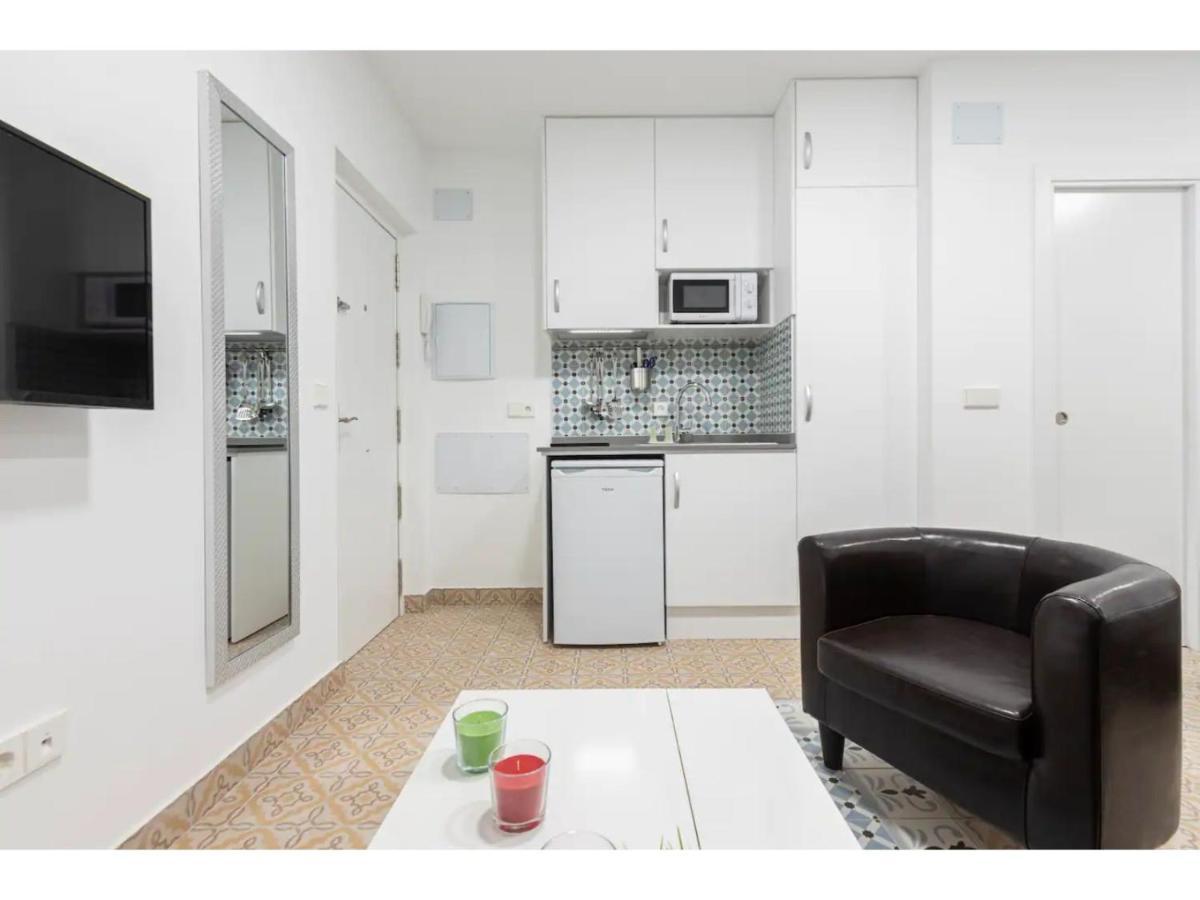 Acogedor Y Silencioso Estudio M1 Embajadores Madrid Luaran gambar